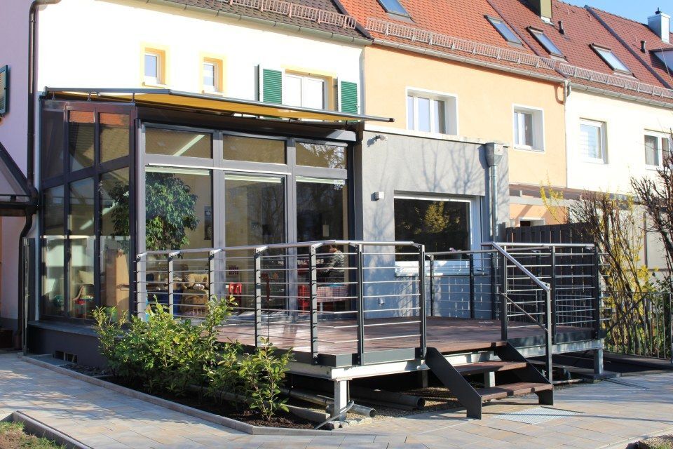 Schummer Metallbau Balkon mit Geländer