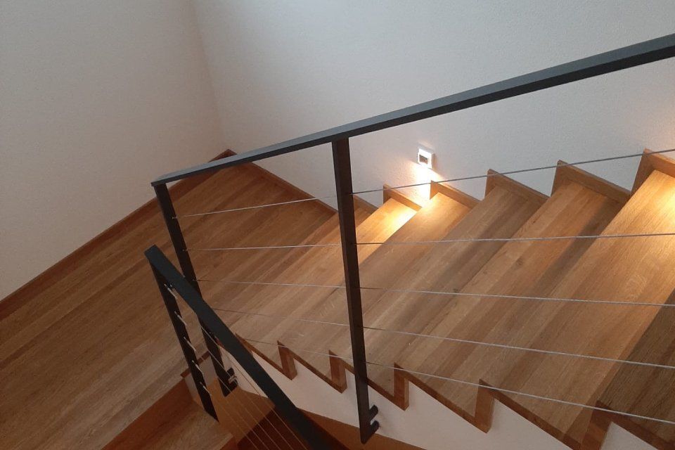 Schummer Metallbau Terrasse mit Geländer