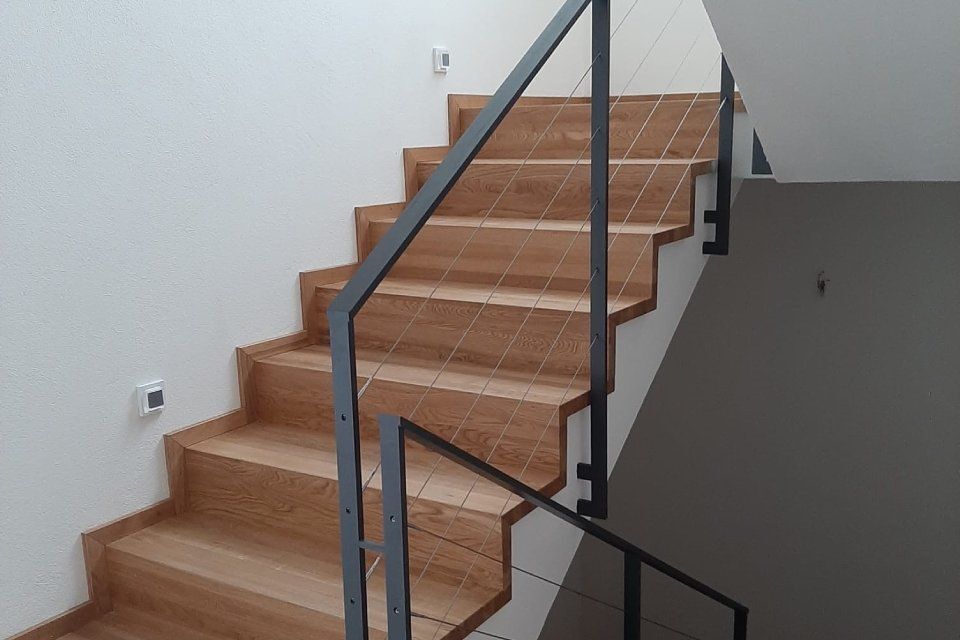 Schummer Metallbau Terrasse mit Geländer