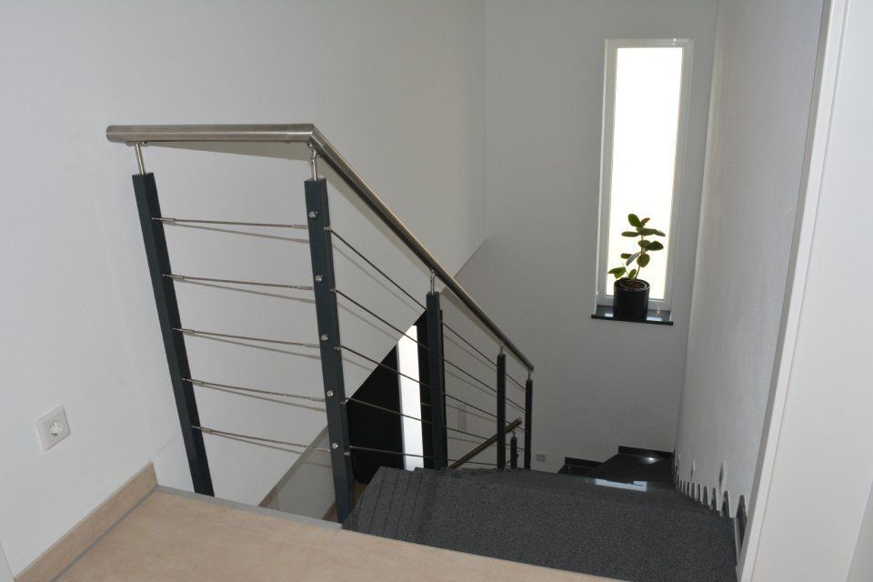 Schummer Metallbau Terrasse mit Geländer