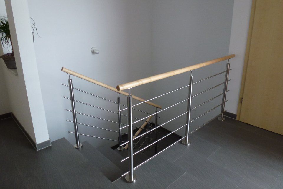 Schummer Metallbau Terrasse mit Geländer