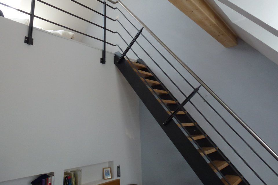 Schummer Metallbau Terrasse mit Geländer