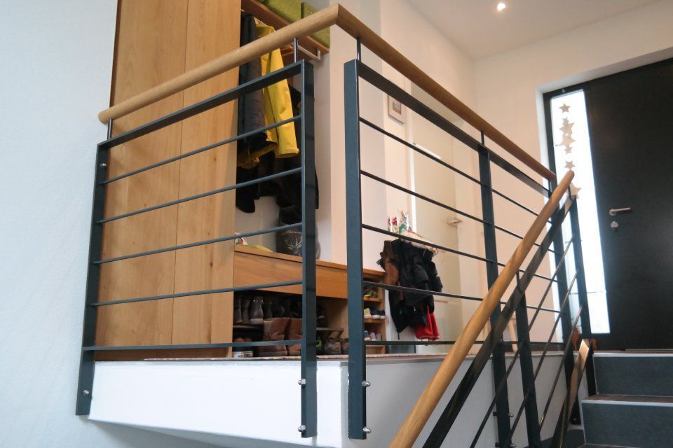 Schummer Metallbau Terrasse mit Geländer