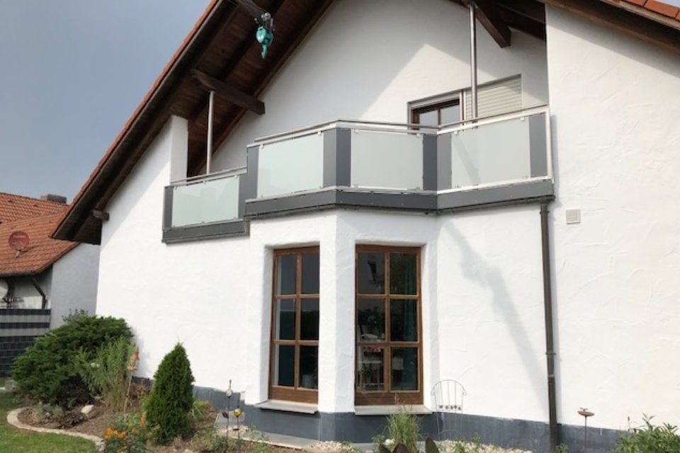 Schummer Metallbau Terrasse mit Geländer