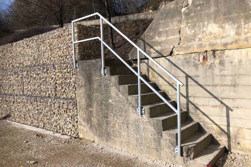 Schummer Metallbau Terrasse mit Geländer