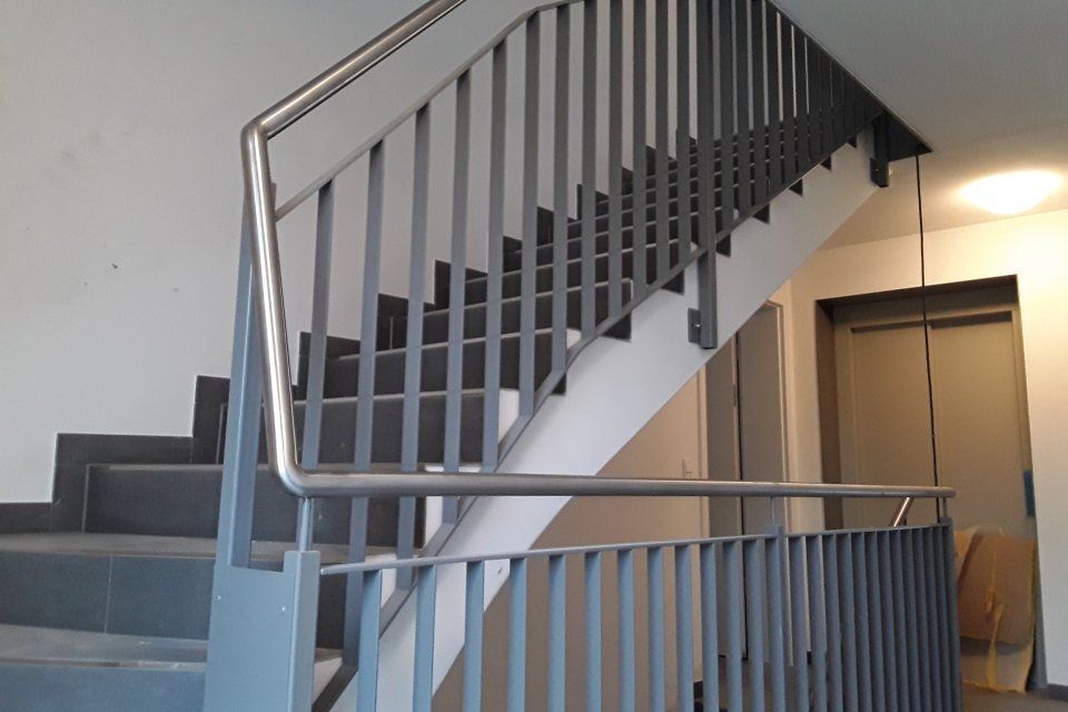 Schummer Metallbau Terrasse mit Geländer