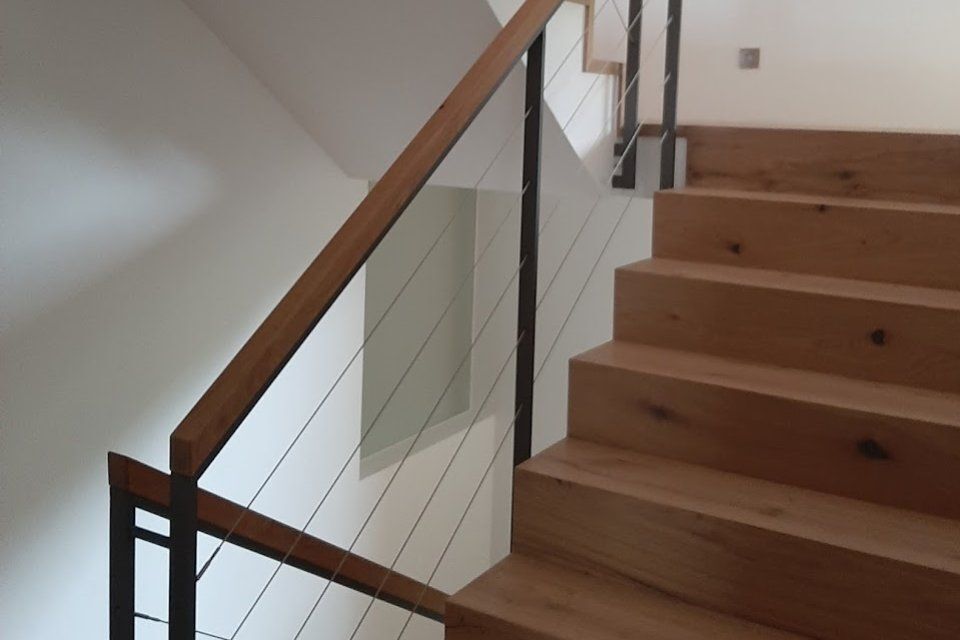 Schummer Metallbau Terrasse mit Geländer