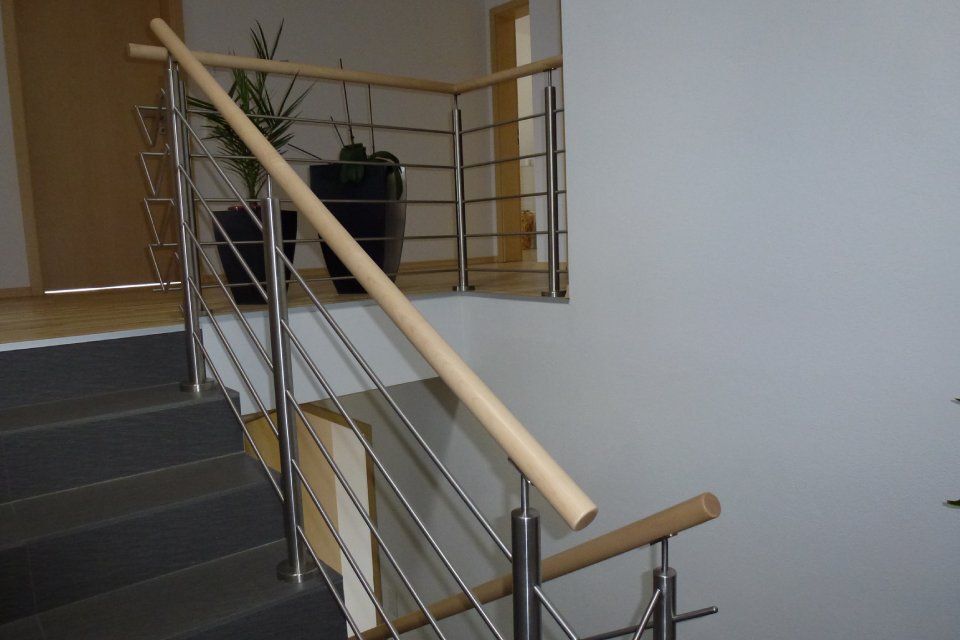 Schummer Metallbau Terrasse mit Geländer