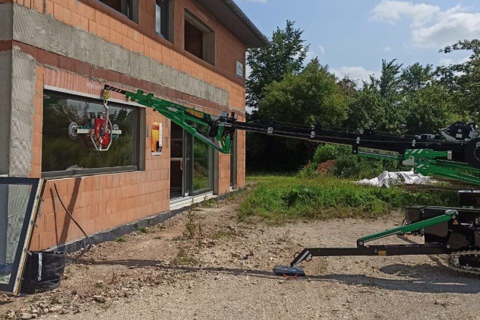 Schummer Metallbau Kranmontage