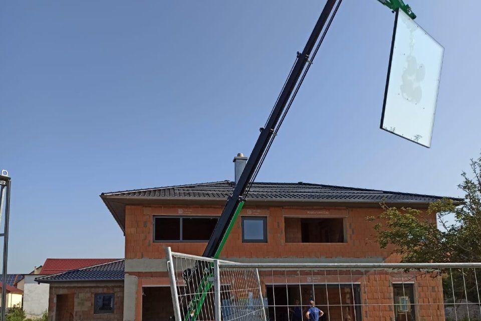 Schummer Metallbau Kranmontage