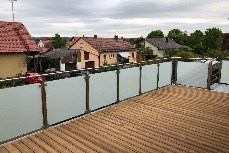 Schummer Metallbau Balkon mit Geländer