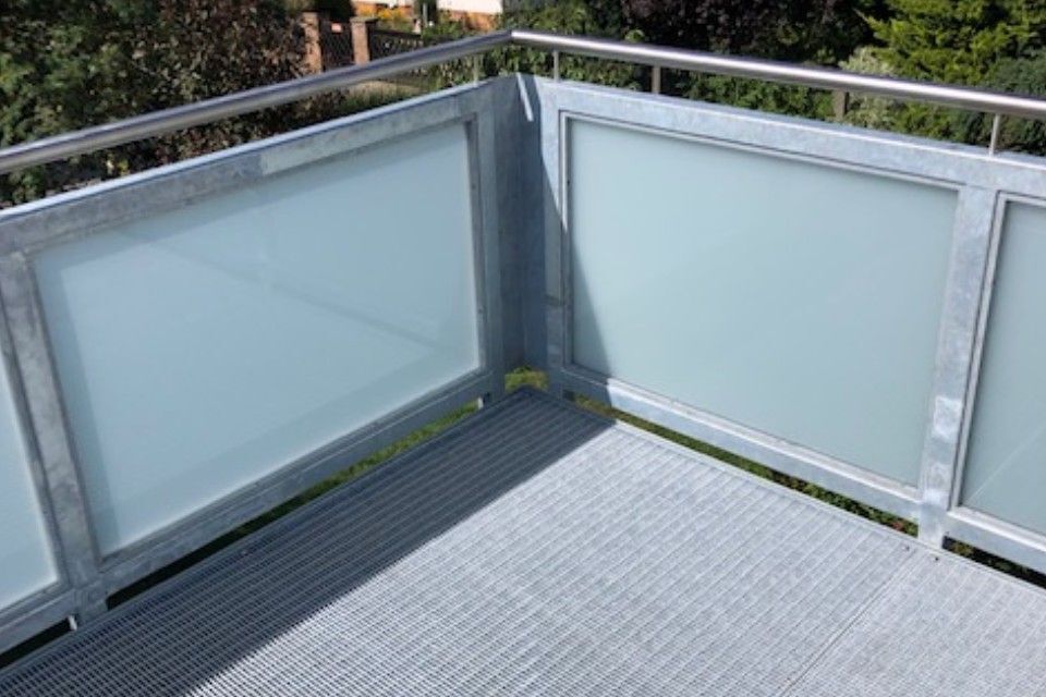 Schummer Metallbau Balkon mit Geländer