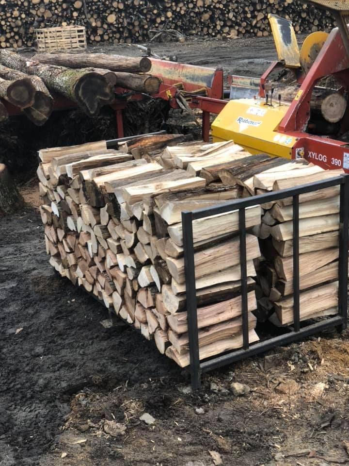 Un tas de stères de bois