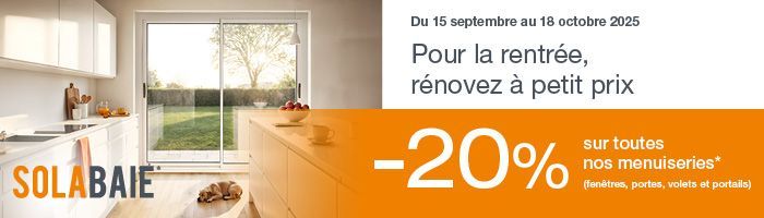 Bannière promotionnelle Solabaie