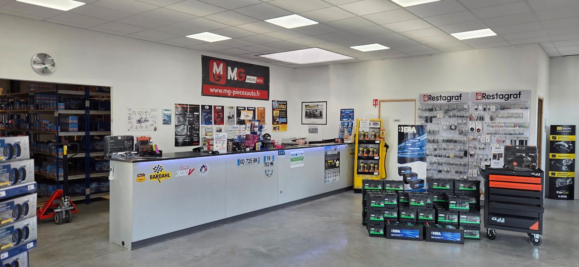 Intérieur du magasin