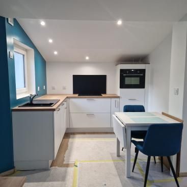 Cuisine aménagée et rénovée