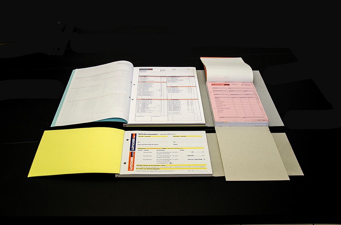 Blocchetti per ricevute e polizze versamento personalizzati Locarno - Tipografia Verbano