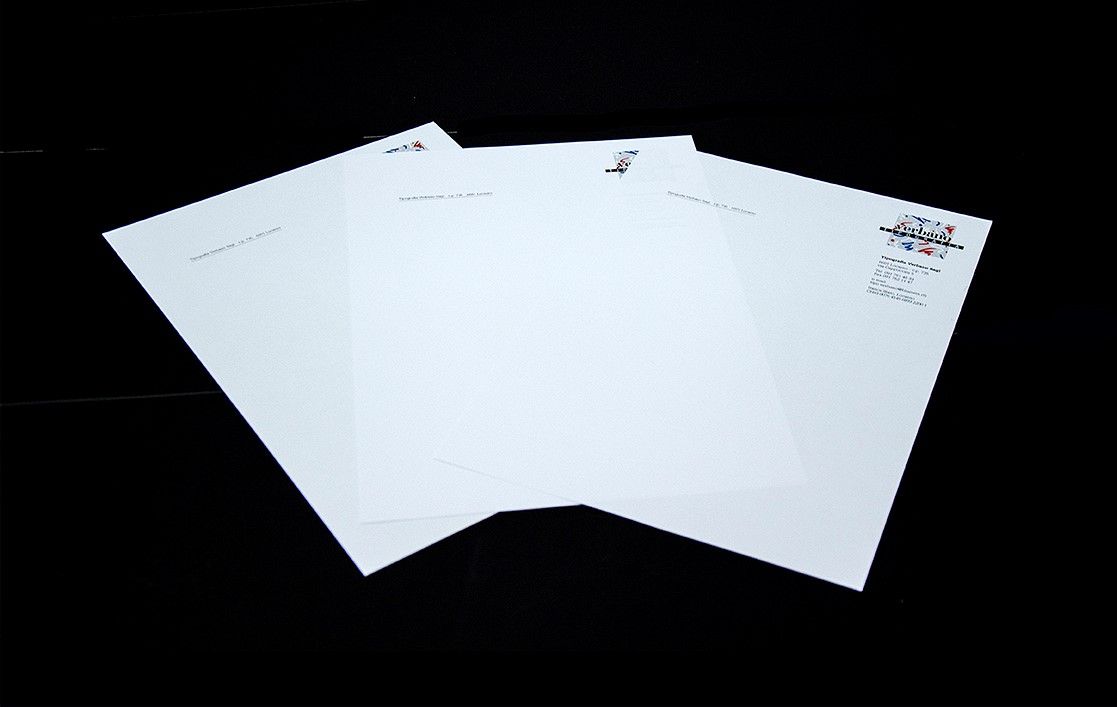 Carta da lettere personalizzata Locarno - Tipografia Verbano