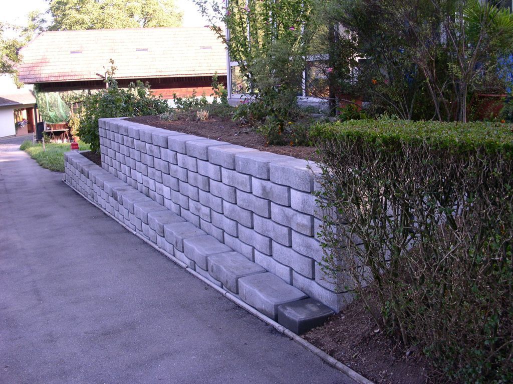 Ersatz Schwellenmauer mit Cobra Mauerstein