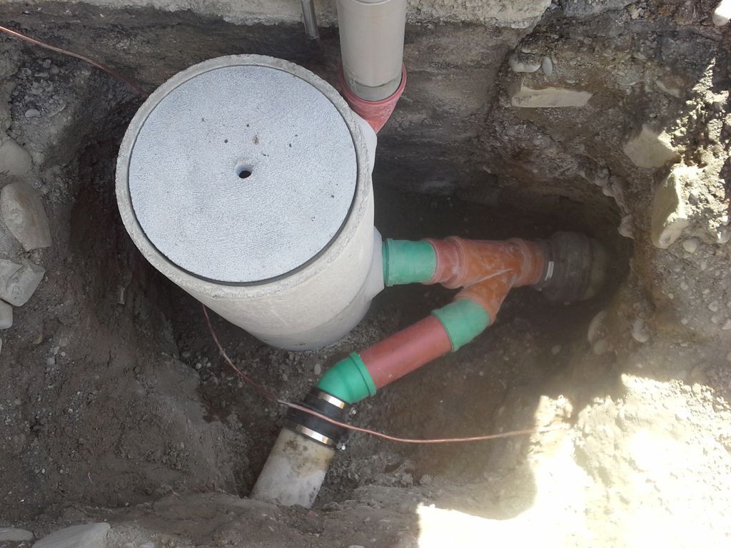 Ersatz Dachwasserschacht neu