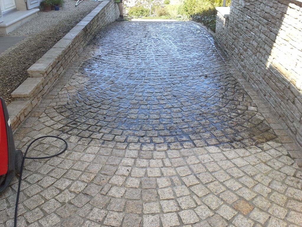 Reinigung mit Hochdruck