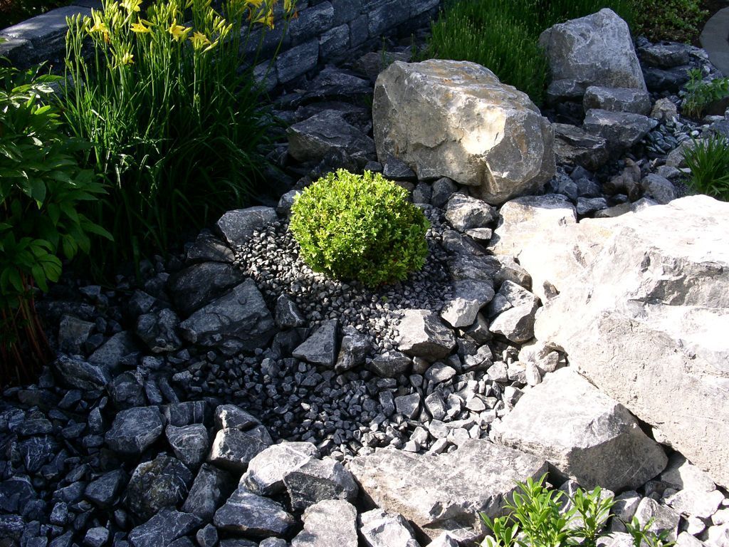 Steingarten Alpenkalk