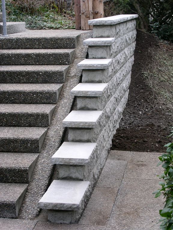 Ersatz Schwellenmauer mit Profilo Mauerstein