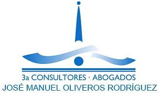 The logo for 3a consultores abogados jose manuel oliveros rodriguez