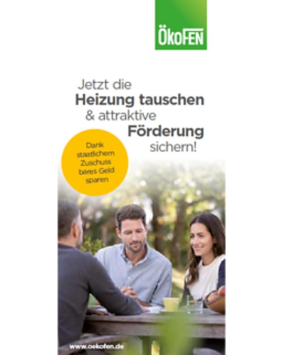 Prospekt Heizung tauschen und Förderung sichern