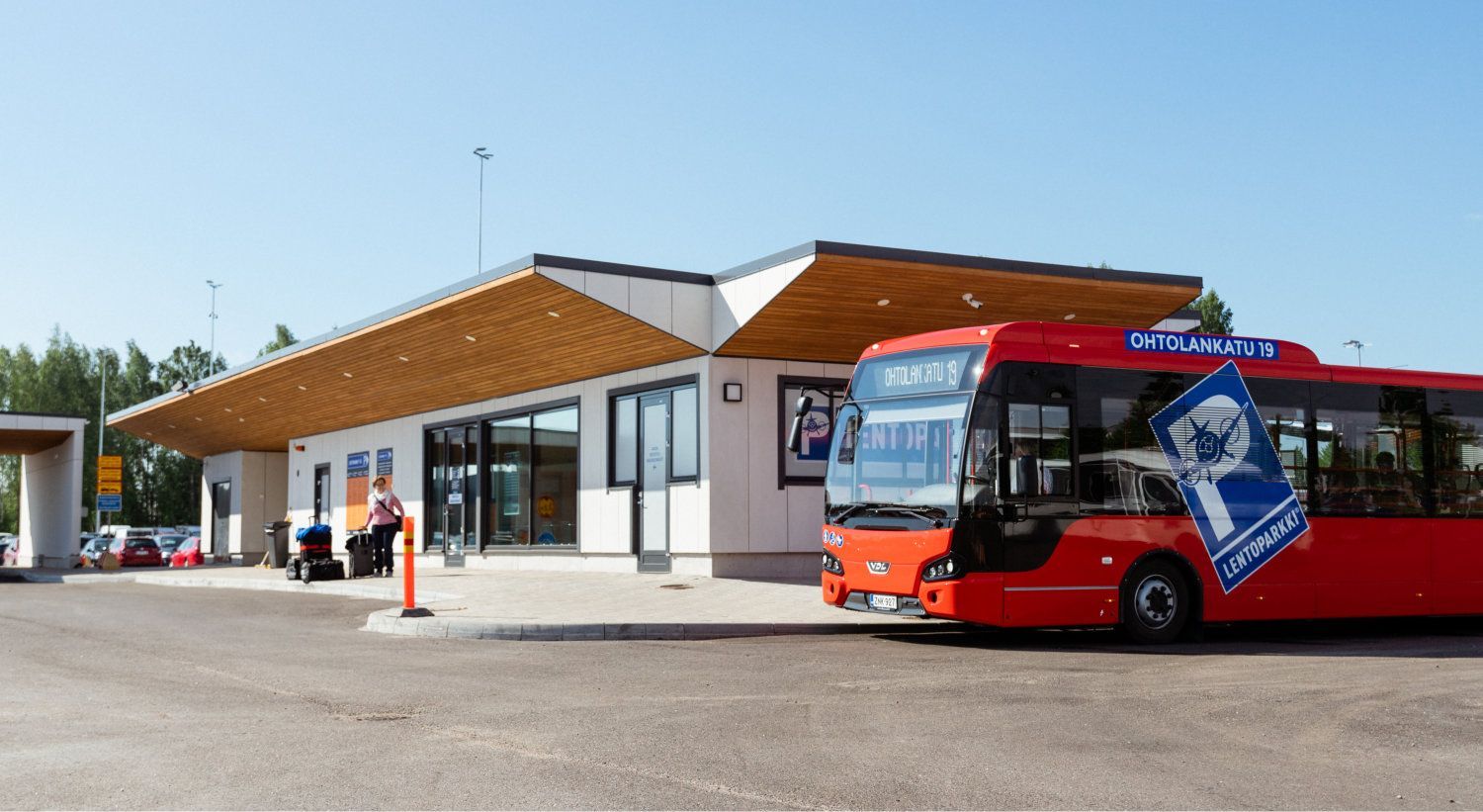 Lentoparkki yleisnäkymä