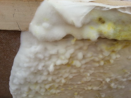 Renovchalet---Merules - Feutrage blanc et cotonneux