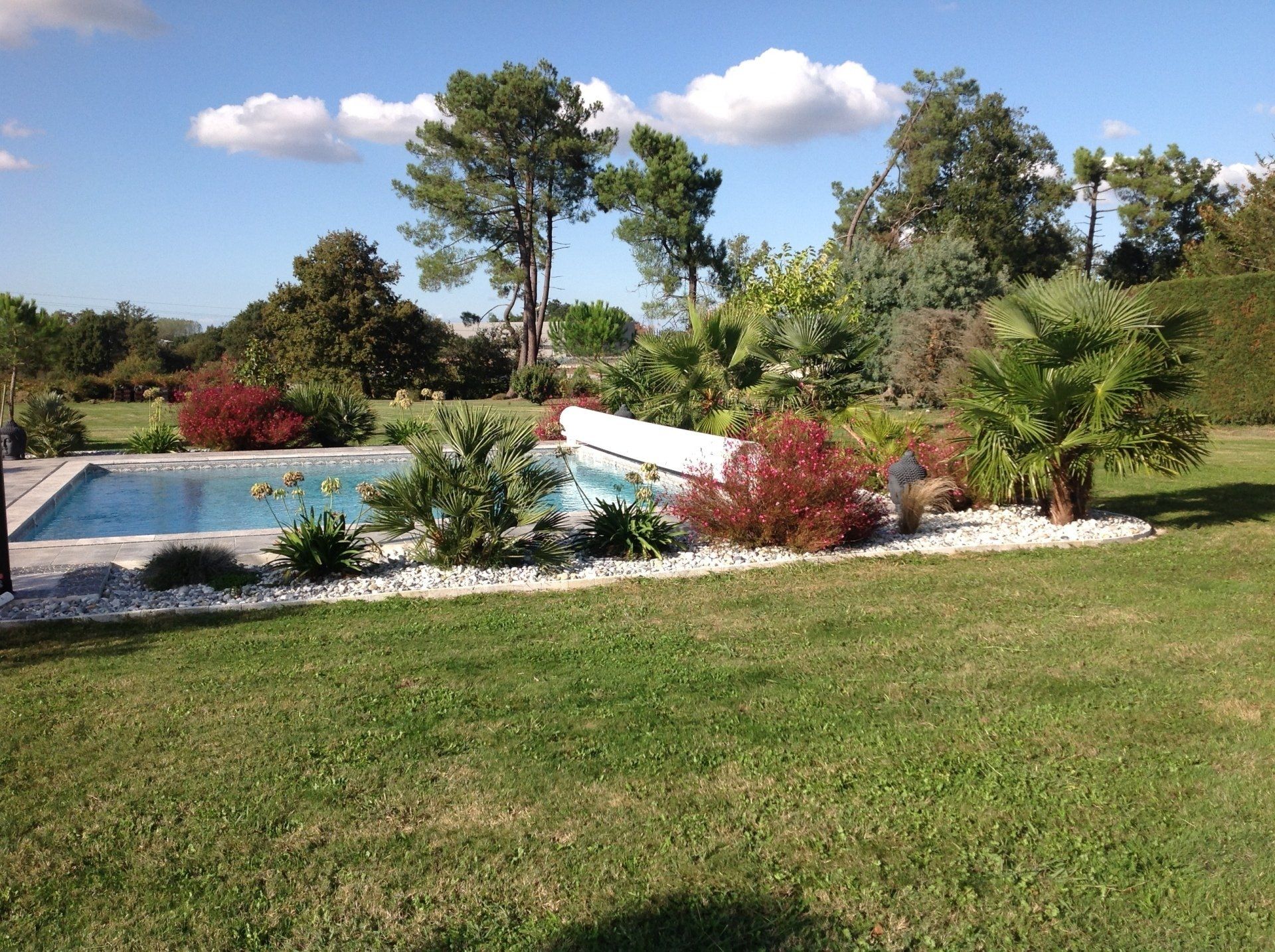 Aménagement de tour de piscine