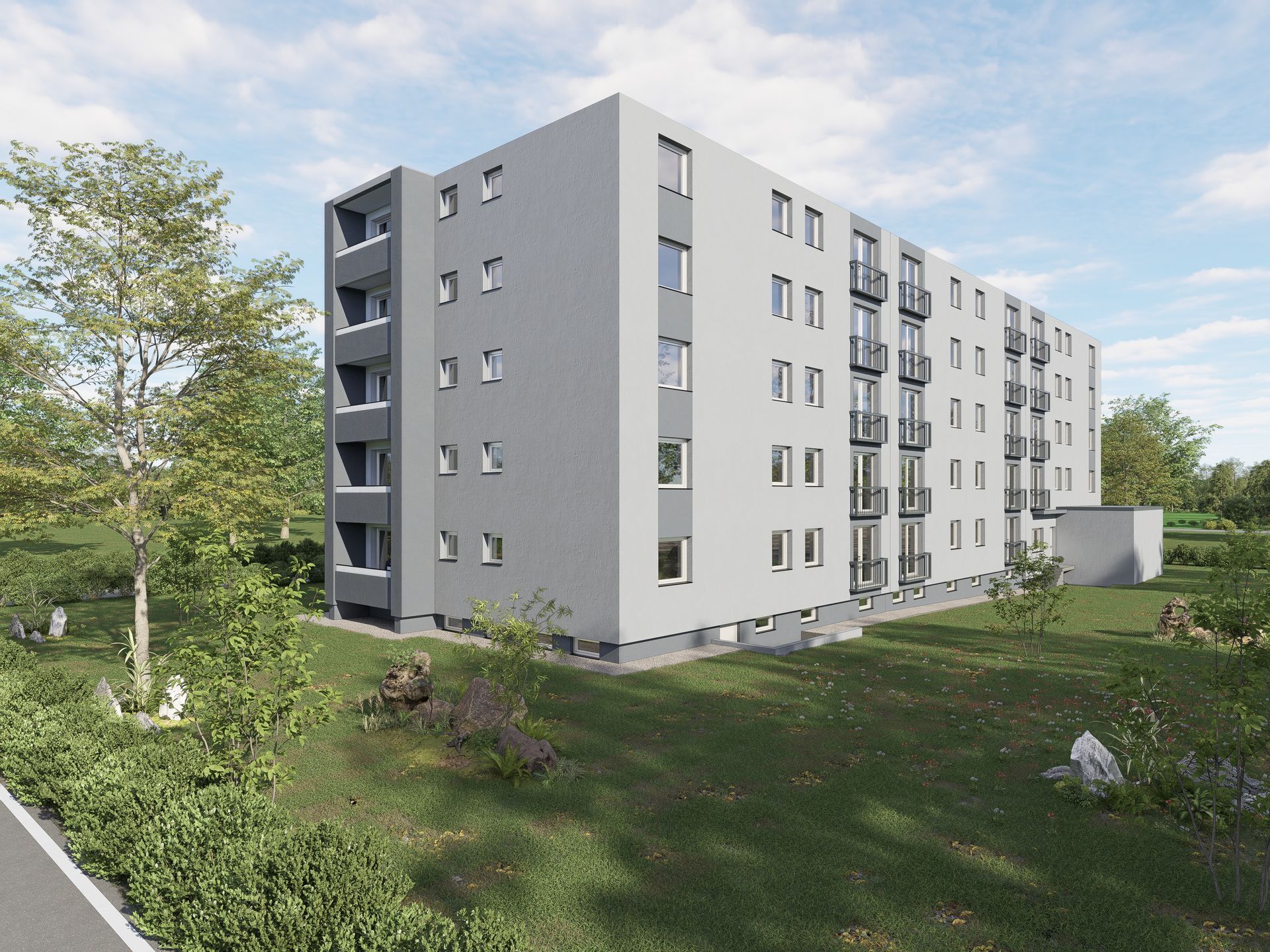 Mehrfamilienhaus mit 31 Wohnungen in Stolberg ( Rheinland ) – Münsterbusch 