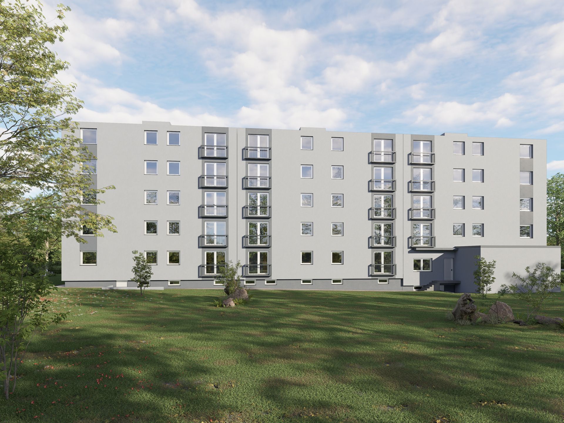 Mehrfamilienhaus mit 31 Wohnungen in Stolberg ( Rheinland ) – Münsterbusch 