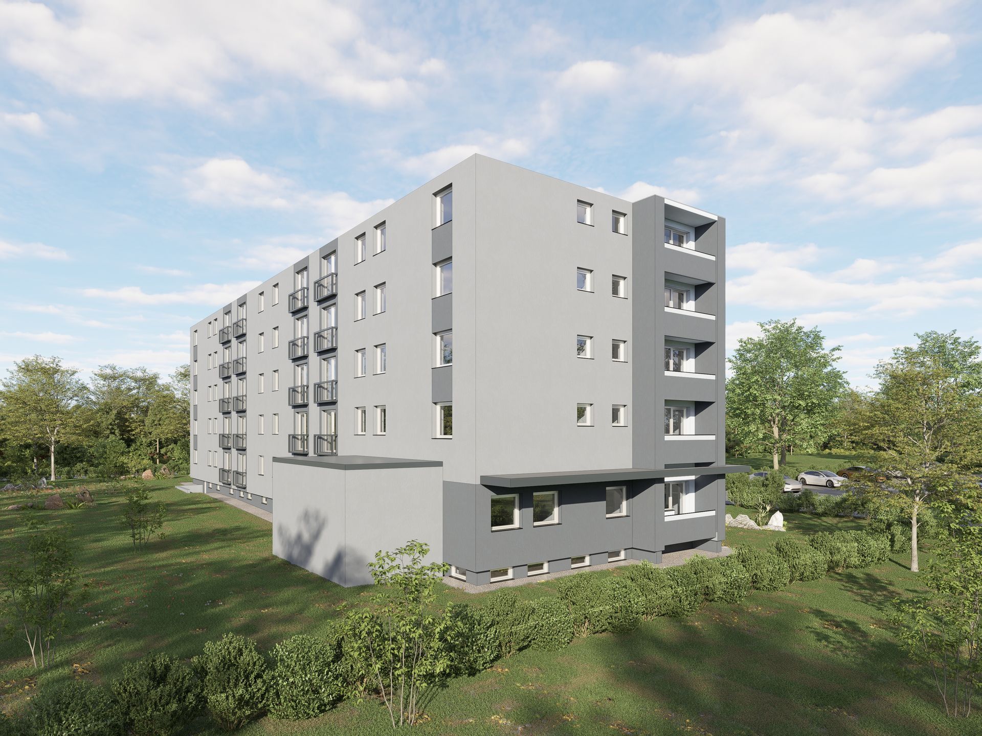 Mehrfamilienhaus mit 31 Wohnungen in Stolberg ( Rheinland ) – Münsterbusch 
