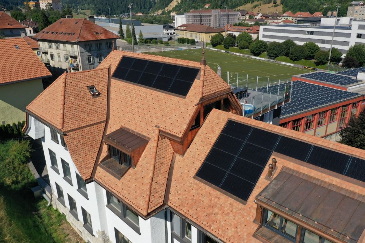 pose de panneaux solaires