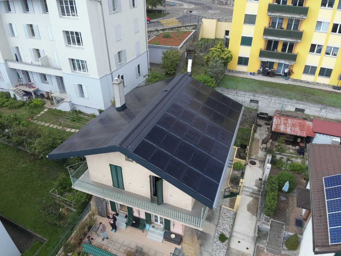 installation de panneaux solaires