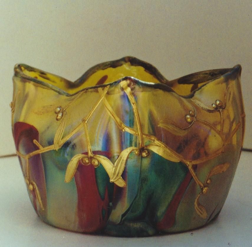 Vase en forme de tulipe