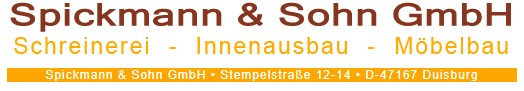 Logo von Spickmann & Sohn GmbH