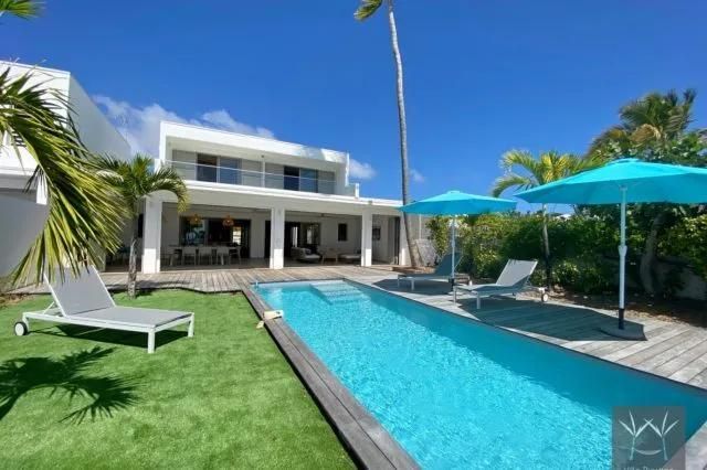 Vue maison coté lagon de Saint-François en Guadeloupe - Villa Altea