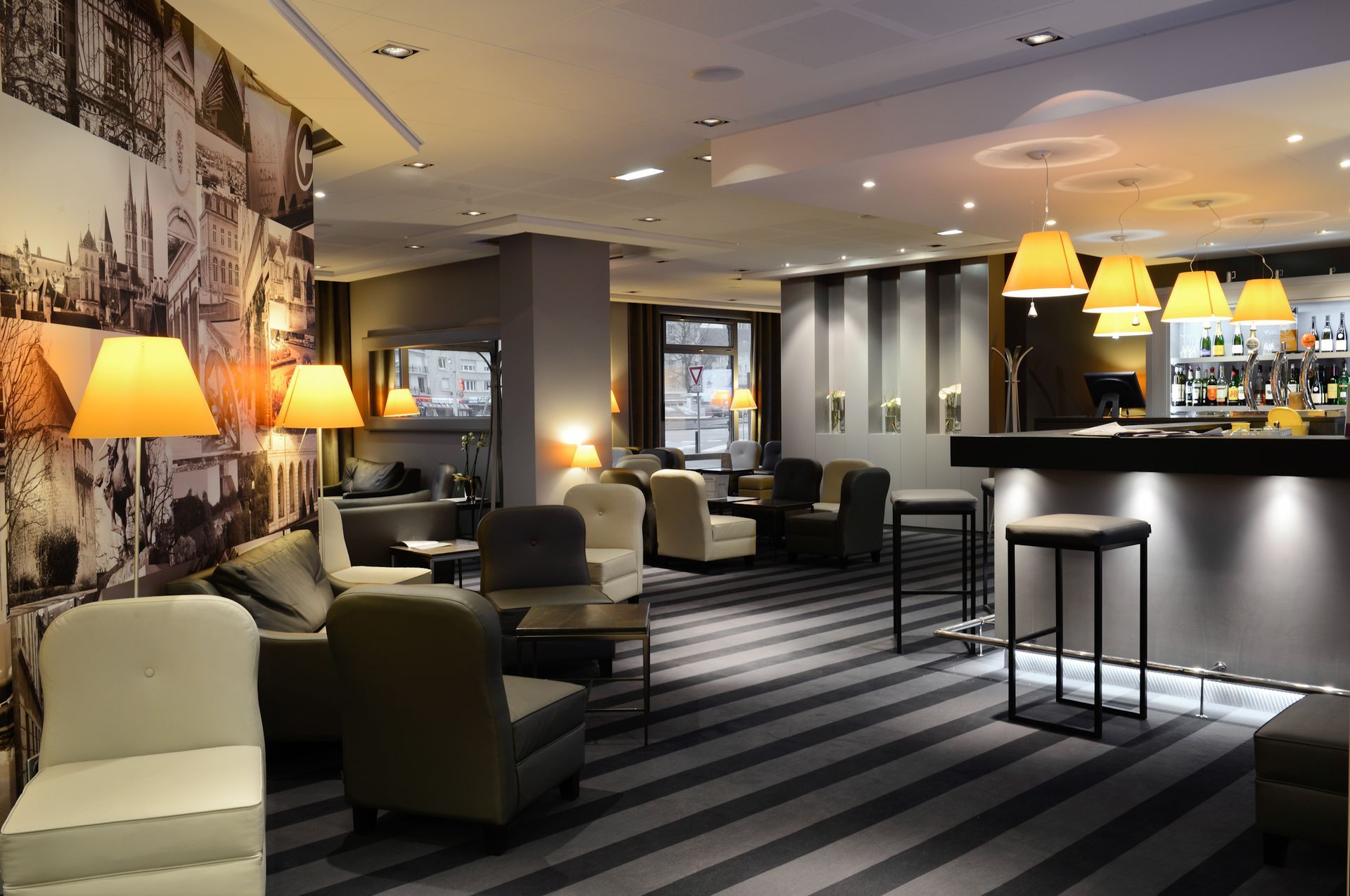 Intérieur de l'hôtel Mercure à Caen