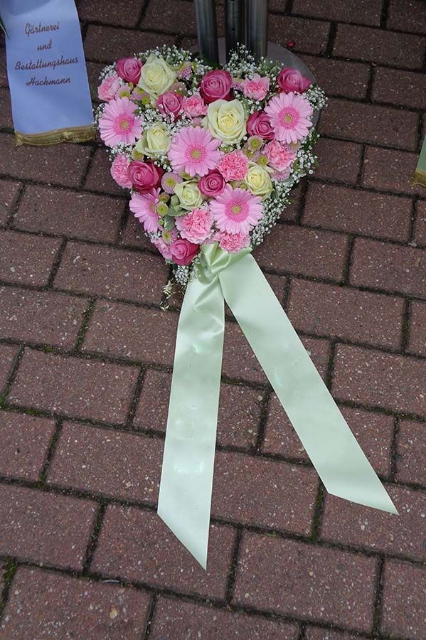 Pink weißes Gesteck