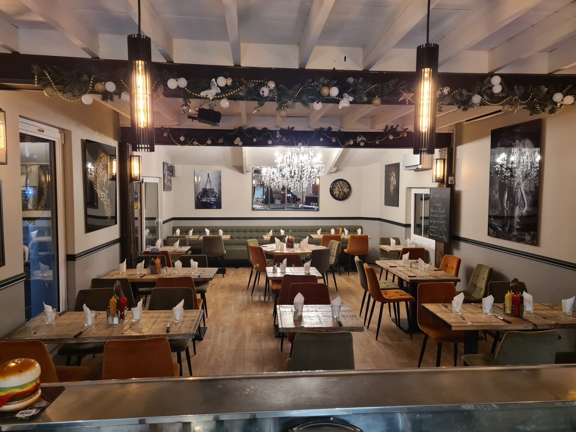 Intérieur du restaurant