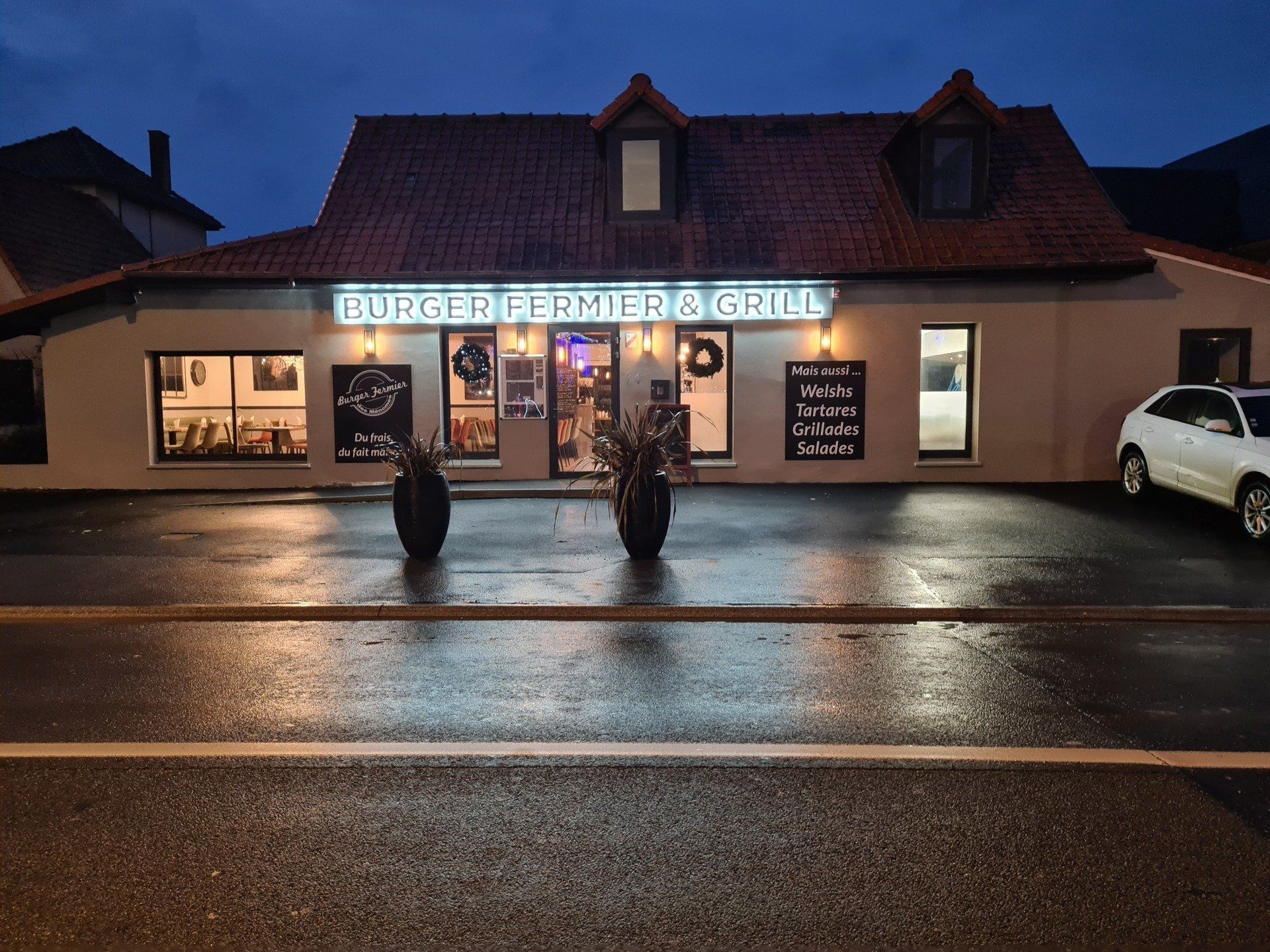 Devanture du restaurant