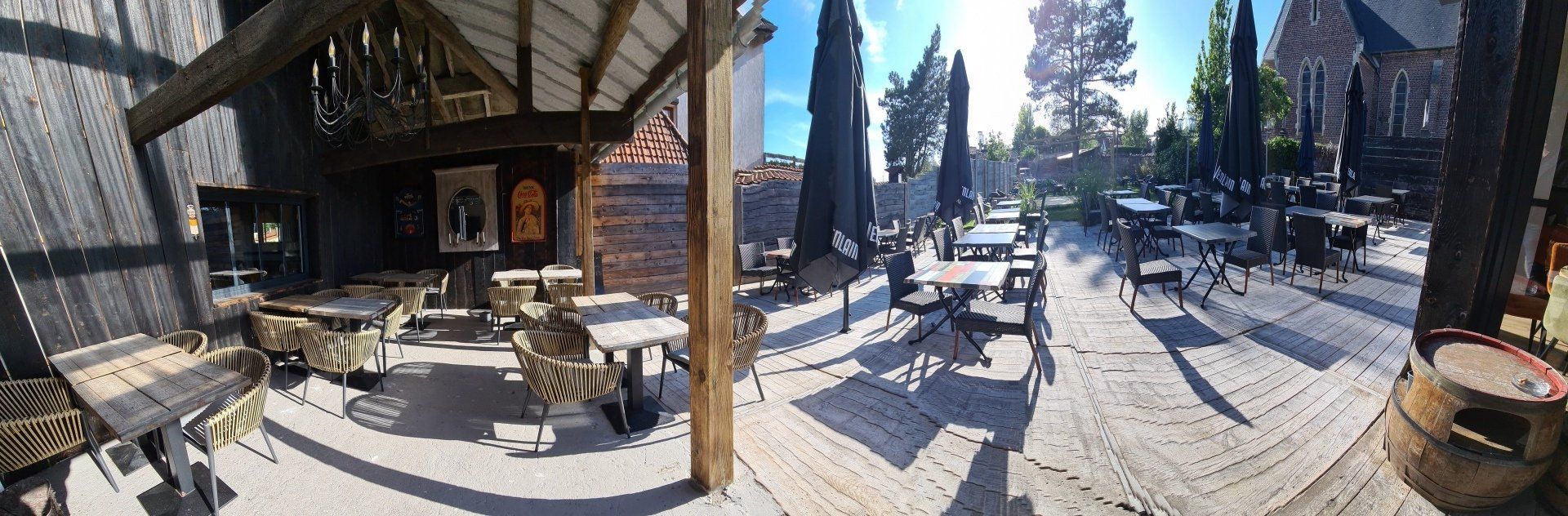 Extérieur du restaurant