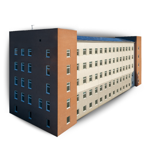 Hauptgebäude der Feldmühle in Viersen, dem Standort des Node Fulfillment Lagers und Unternehmenssitz.