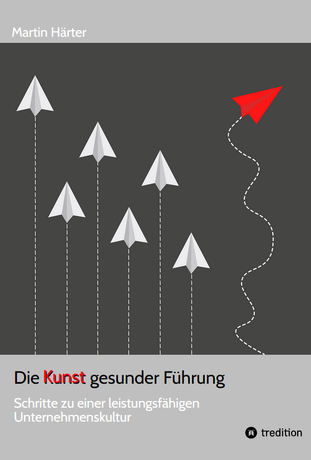 Ein Buch mit dem Titel: Die Kunst gesunder Führung