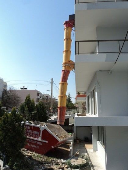 Ενοικιάσεις χωνιών κάδων μπαζών Παπαδάκης Θεόδωρος στο Περιστέρι