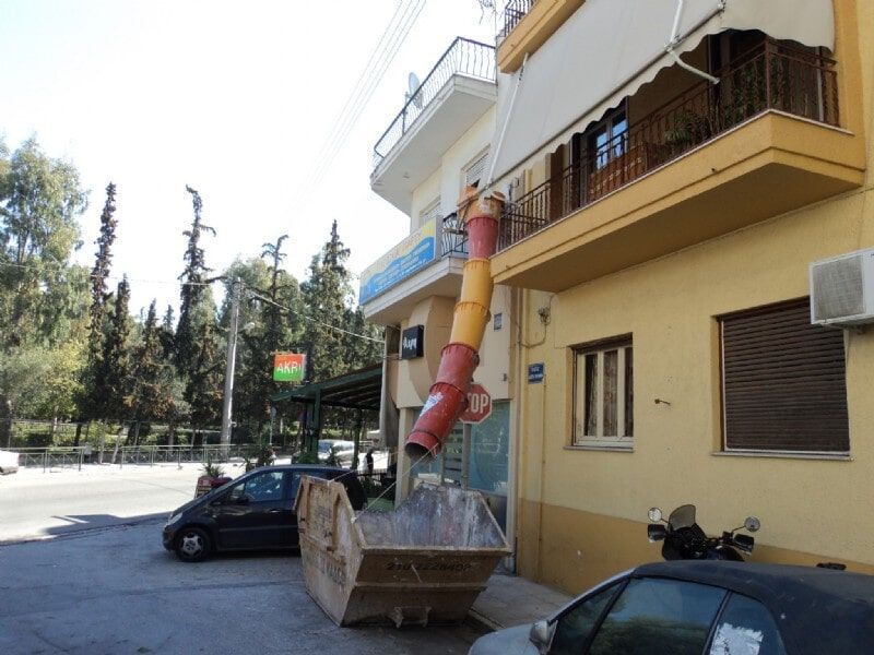 Ενοικιάσεις χωνιών κάδων μπαζών Παπαδάκης Θεόδωρος στο Περιστέρι