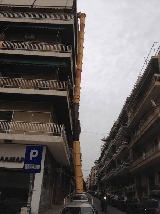 Ενοικιάσεις χωνιών κάδων μπαζών Παπαδάκης Θεόδωρος στο Περιστέρι